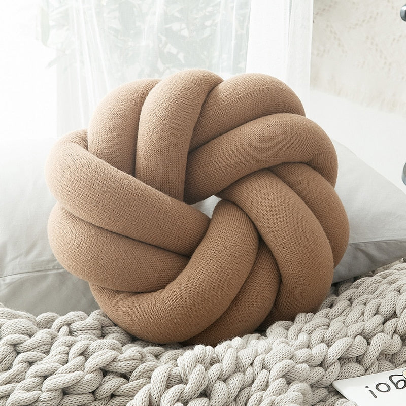 Knotted Cozy Sofa Cushions