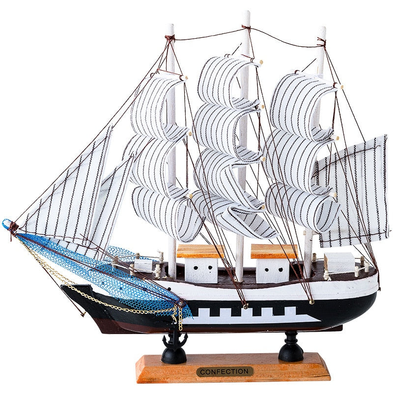 Wooden Boat Model