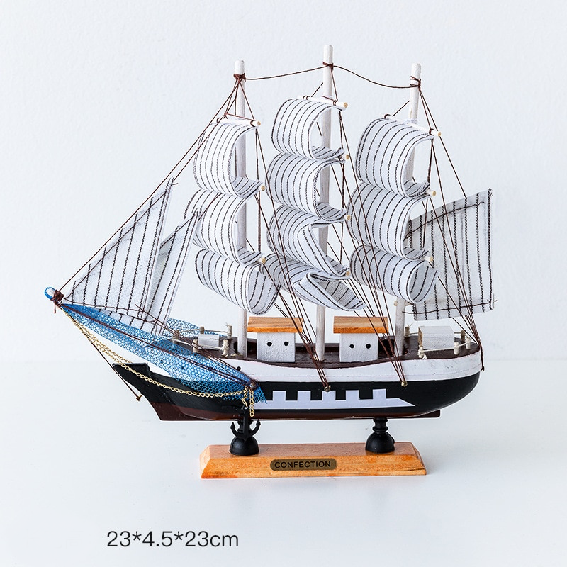 Wooden Boat Model
