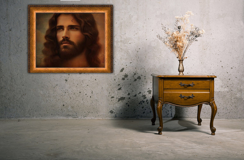 Jesus Portrait - Artwork by Laura Ramirez