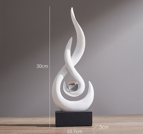 Abstract Shelf Decorations