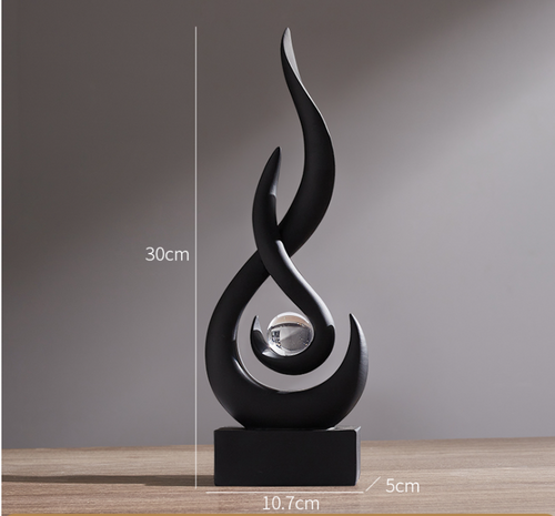 Abstract Shelf Decorations