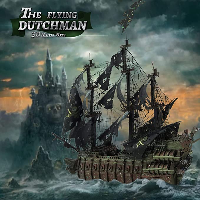 The Flying Dutchman Metal Building 3d Puzzle Boat Model