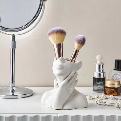Ceramic Face Vases