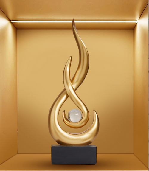 Abstract Shelf Decorations