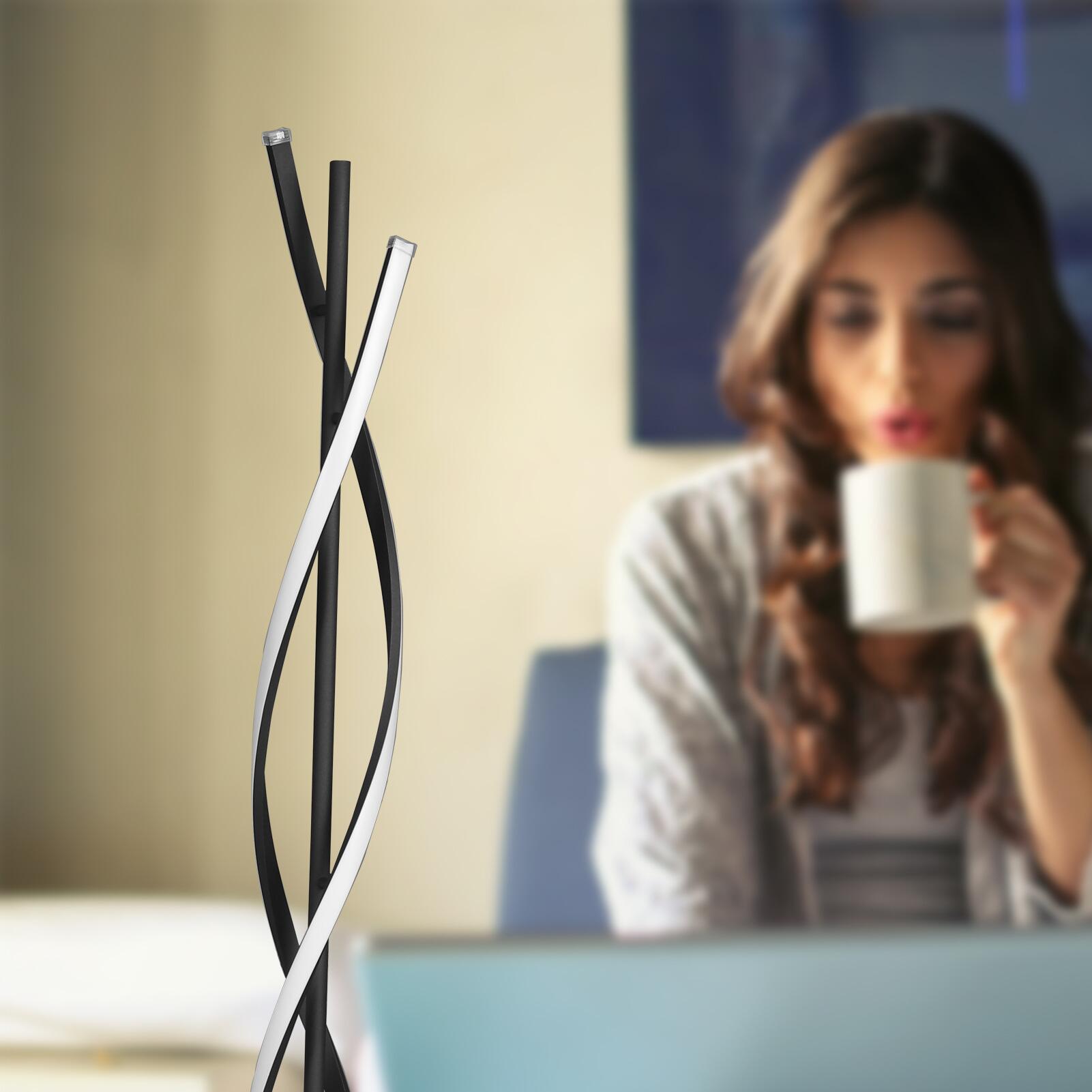 Vertical Spiral LED Floor Lamp