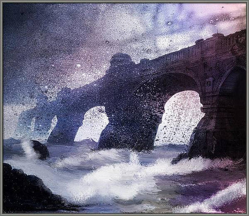 Obscured Bridge Painting