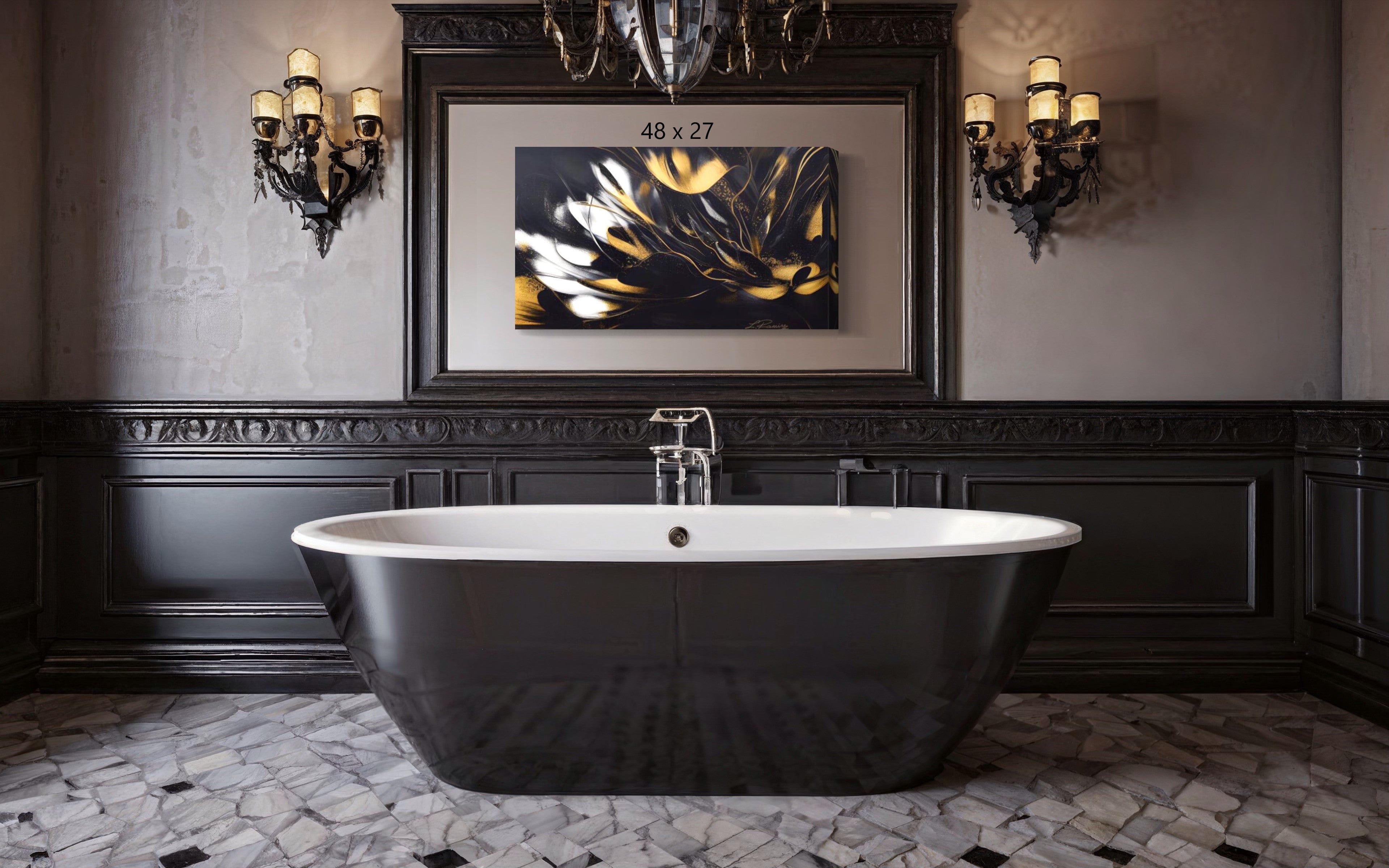 Black Lotus - Artwork by Laura Ramirez