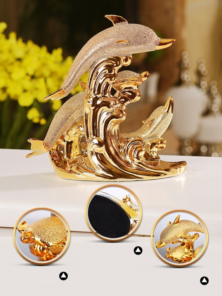 Golden Animal Theme Decorations