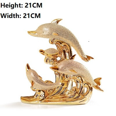 Golden Animal Theme Decorations