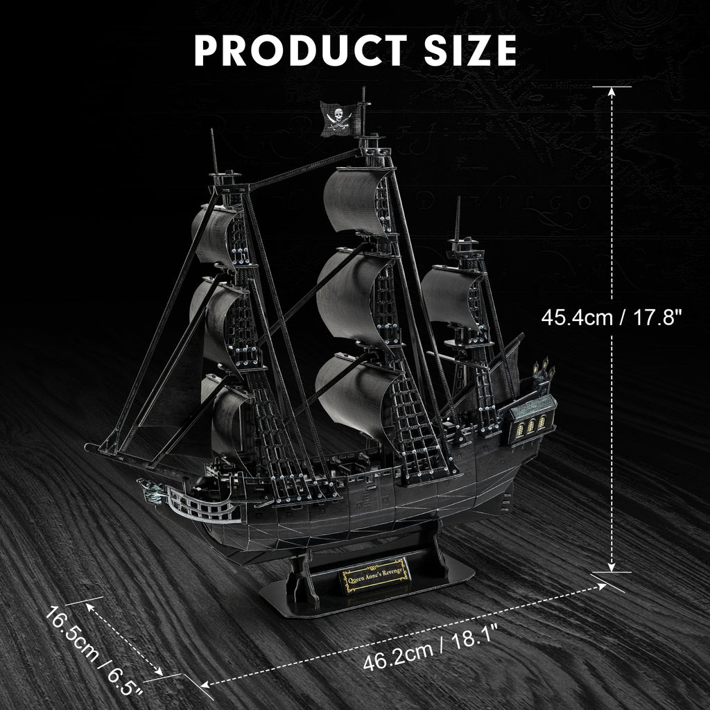 Queen Anne's Revenge 3D Puzzle
