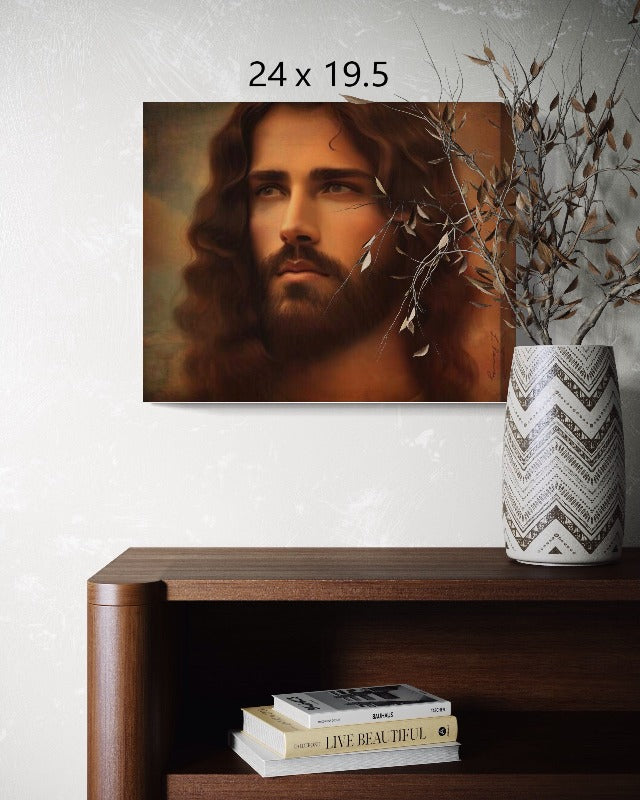 Jesus Portrait - Artwork by Laura Ramirez
