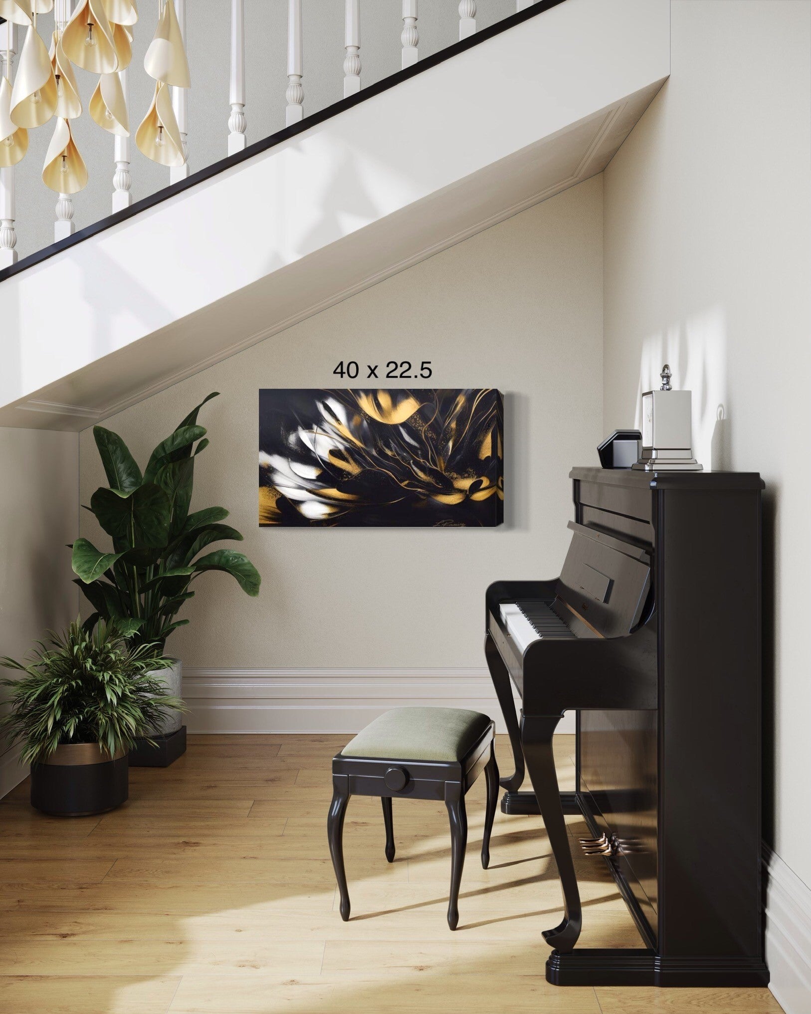 Black Lotus - Artwork by Laura Ramirez