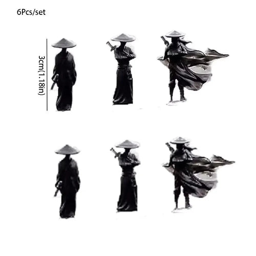 Mini Ninja Desk Figurines