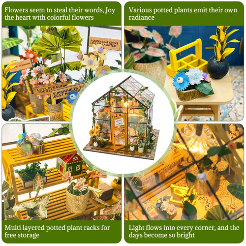 Mini 3D Puzzle Doll House Kit