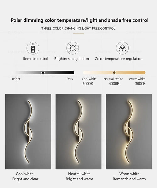 Minimalist LED Wall Lamp