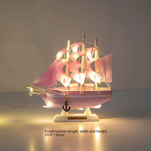 Wooden Boat Model