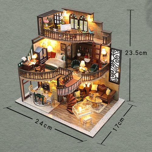 Wooden Doll House 3D Puzzle
