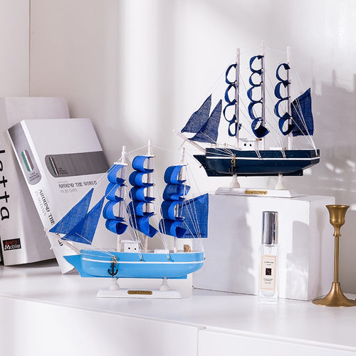 Wooden Boat Model