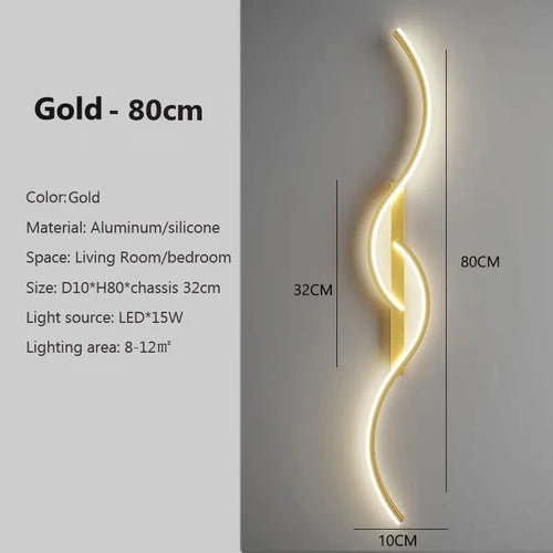 Minimalist LED Wall Lamp