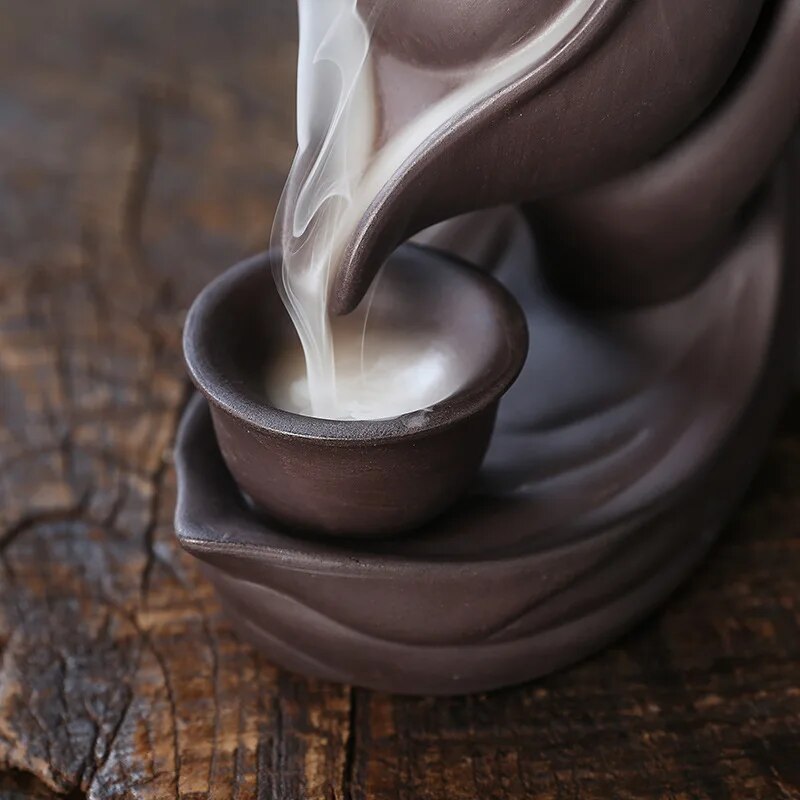 Teapot Backflow Incense Burner