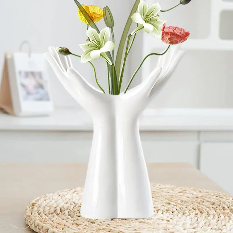 Hand Ceramics Vase Tabletop Ornament