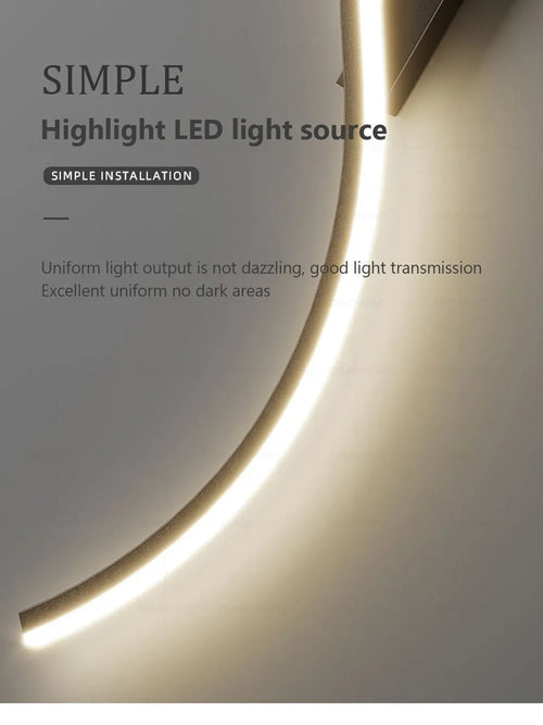 Minimalist LED Wall Lamp