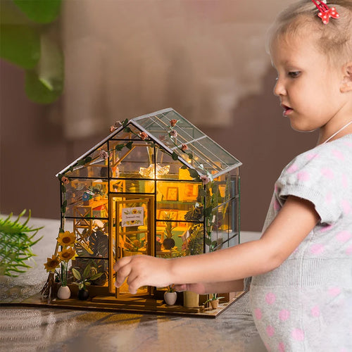 Mini 3D Puzzle Doll House Kit