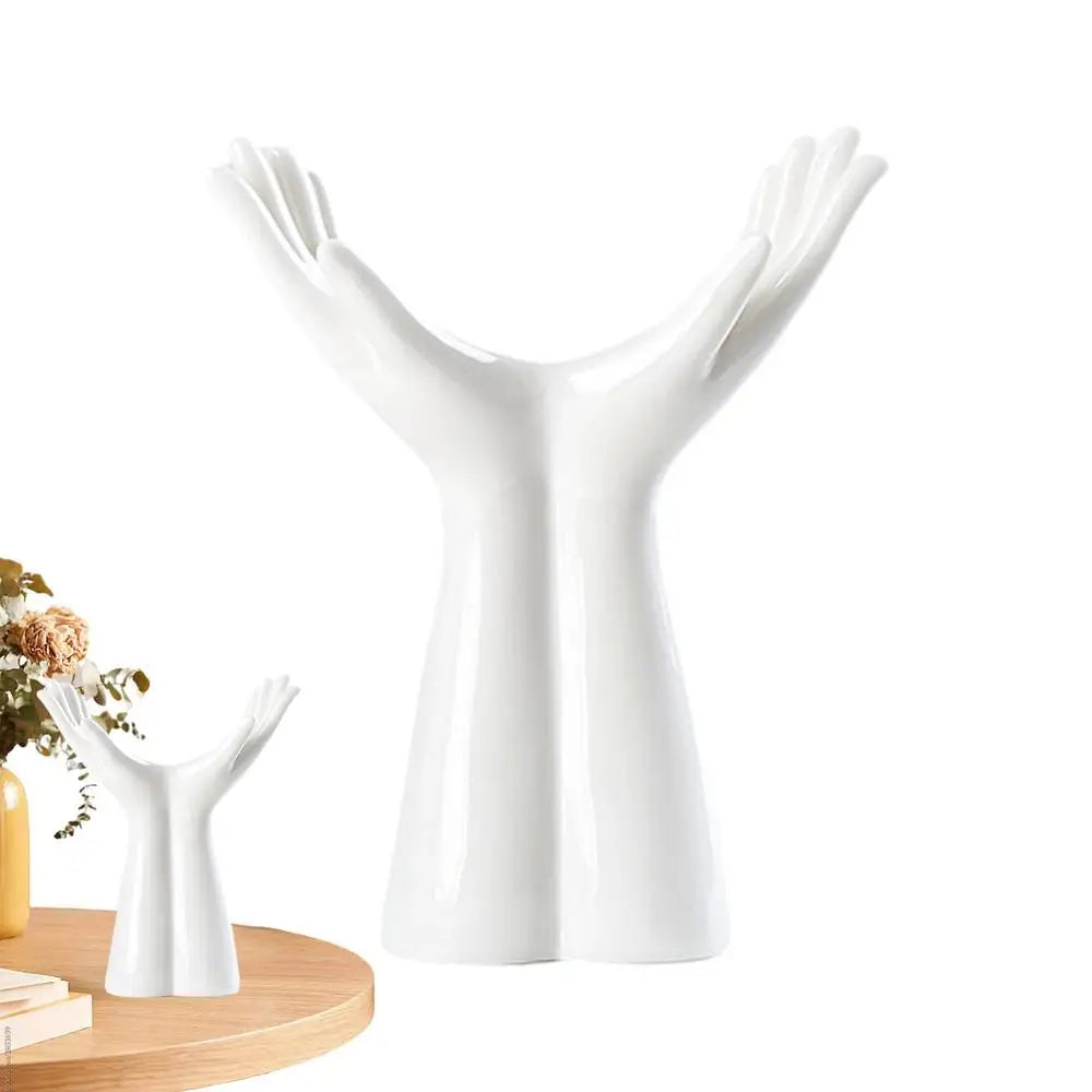 Hand Ceramics Vase Tabletop Ornament