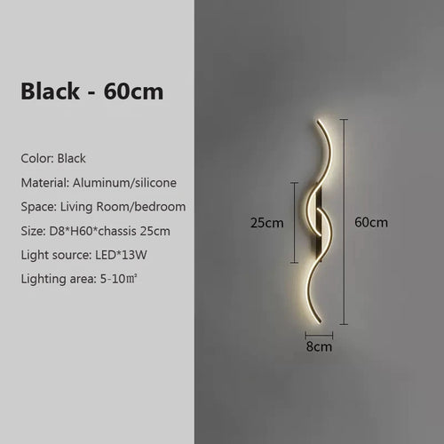 Minimalist LED Wall Lamp