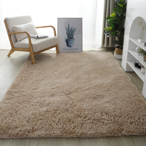 Furry Plush Non-Slip Carpet