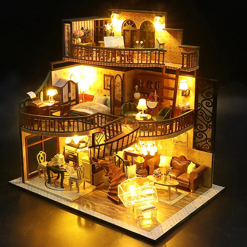 Wooden Doll House 3D Puzzle