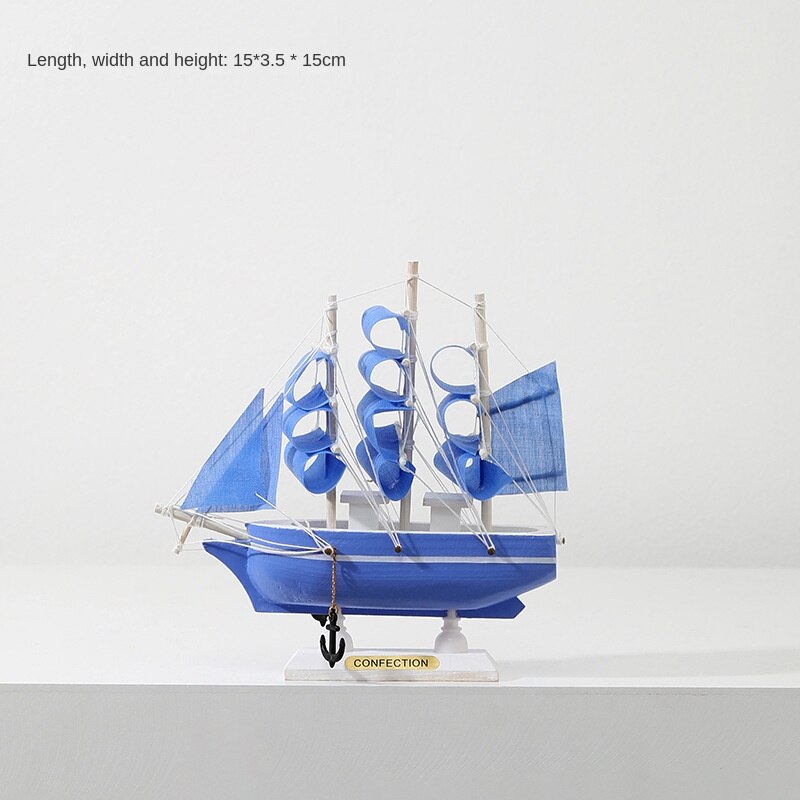 Wooden Boat Model