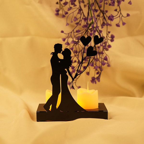 Romantic Couple Candle Holders