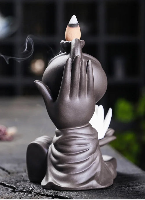 Zen Lotus Incense Burner