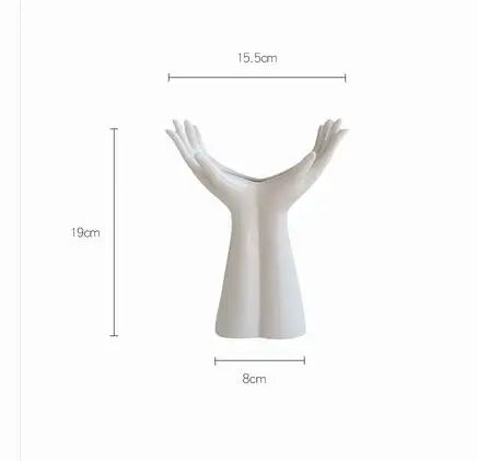 Ceramic Hand Vases