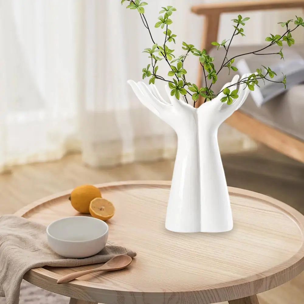 Hand Ceramics Vase Tabletop Ornament