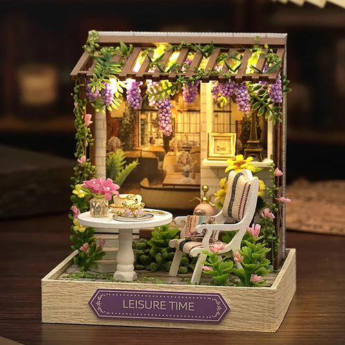 Wooden Doll House 3D Puzzle