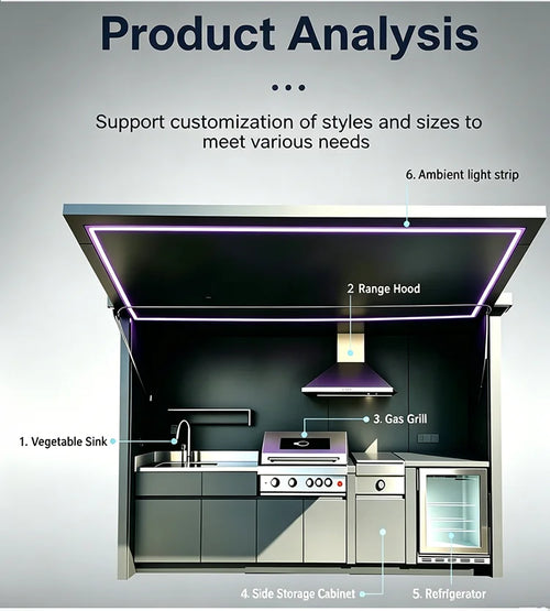 Rust Resistant Complete Outdoor Kitchen