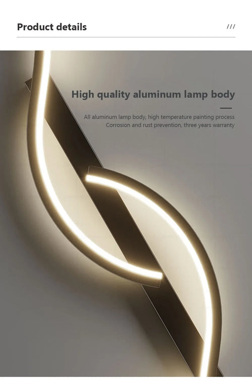 Minimalist LED Wall Lamp