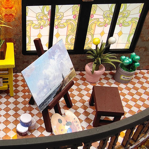 Wooden Doll House 3D Puzzle