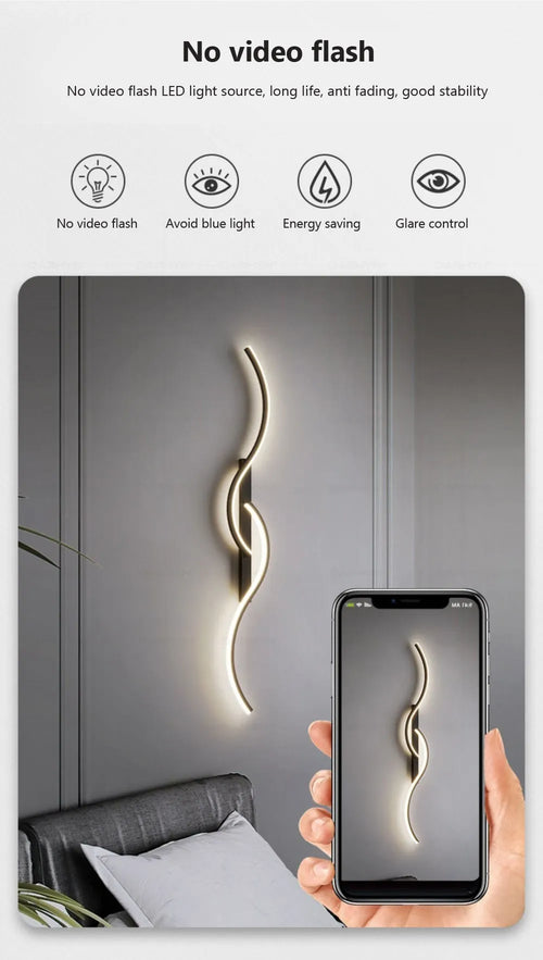 Minimalist LED Wall Lamp