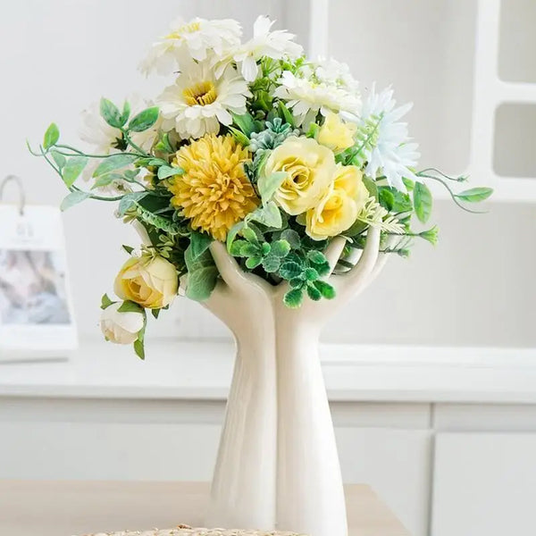 Hand Ceramics Vase Tabletop Ornament