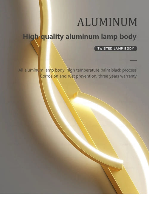 Minimalist LED Wall Lamp