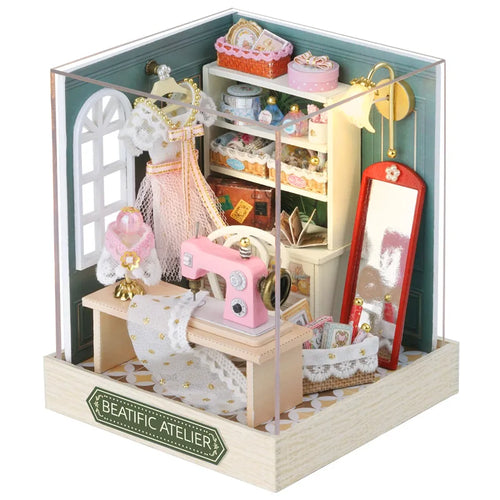 Mini 3D Puzzle Doll House Kit