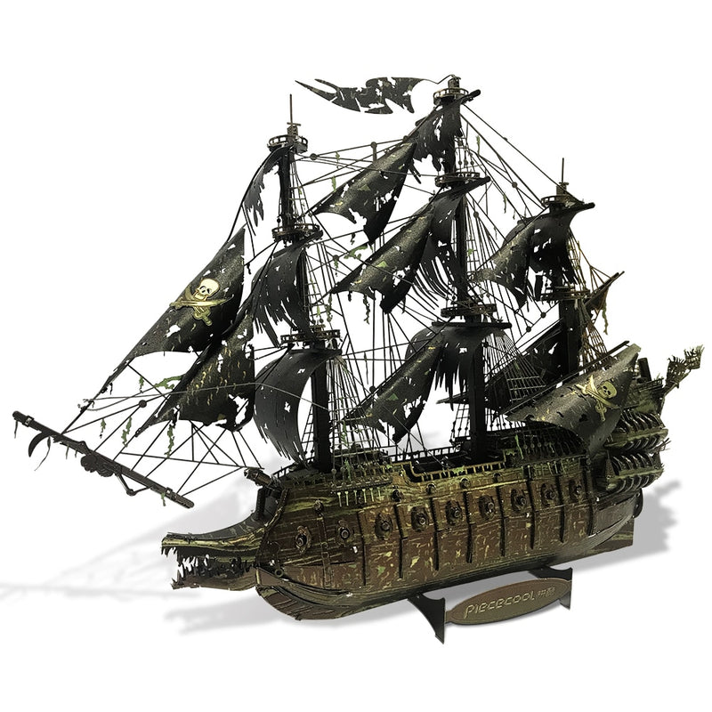 The Flying Dutchman Metal Building 3d Puzzle Boat Model