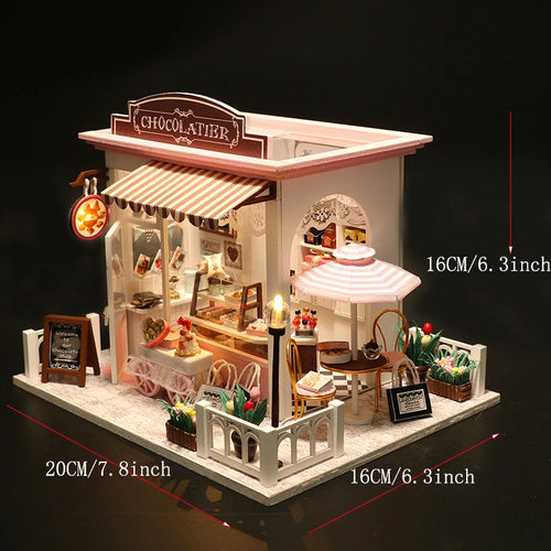 Mini 3D Puzzle Doll House Kit