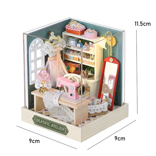 Wooden Doll House 3D Puzzle