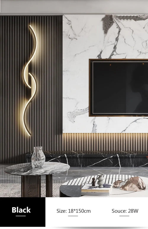 Minimalist LED Wall Lamp