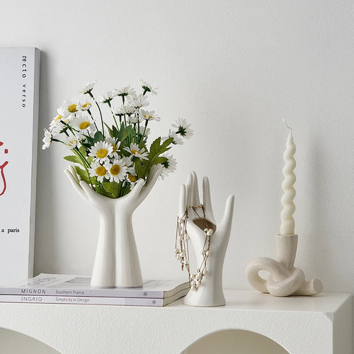 Ceramic Hand Vases